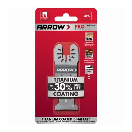 Arrow Fastener 3PC 114 Titan Blade OSC202-3